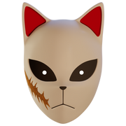 Sabito Mask 3D Model