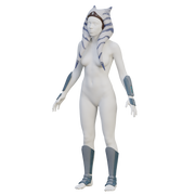 Ahsoka Armor & Lekku Set 3D Print Model