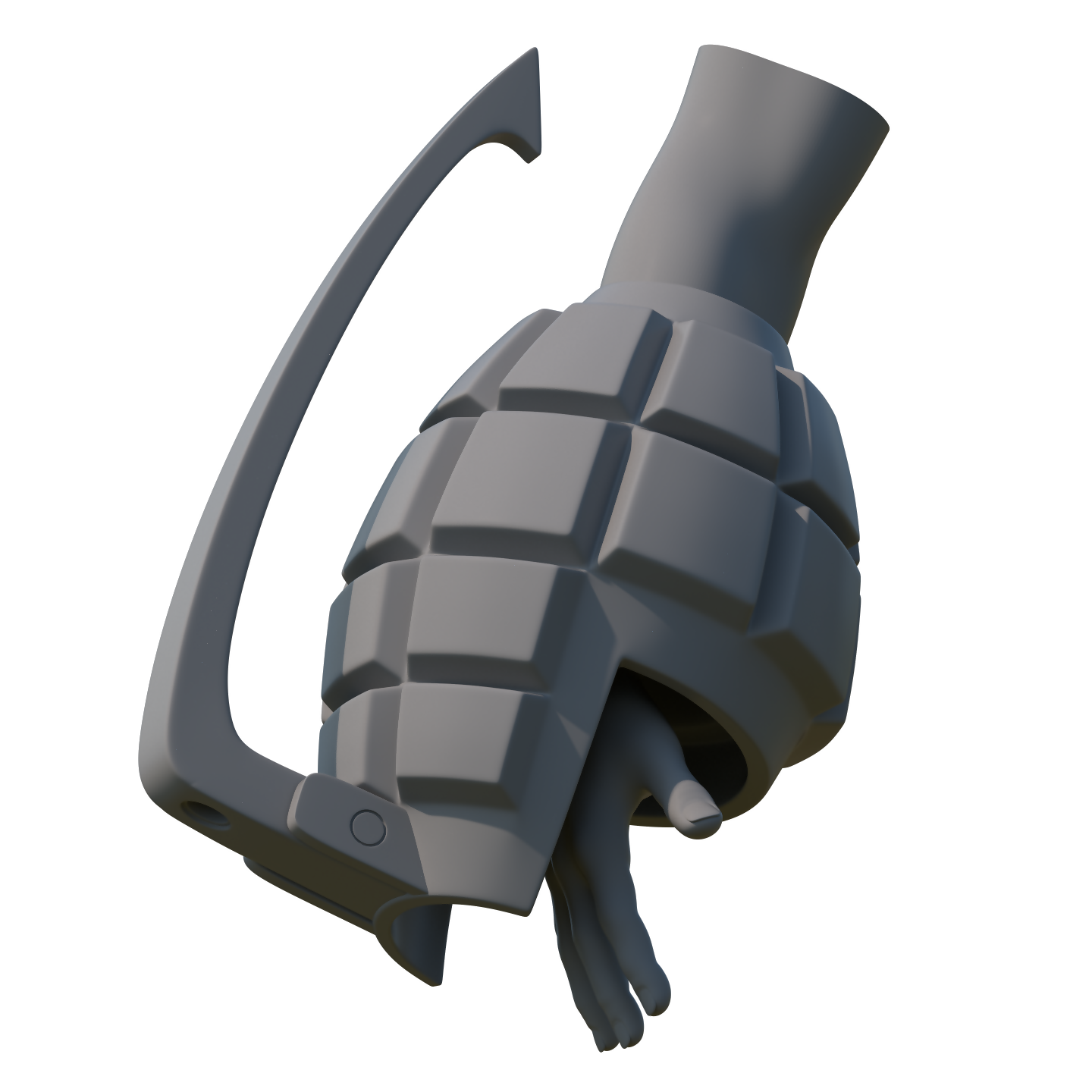 Bakugo Grenade Gauntlets - My Hero Academia 3D Print Model – Wireframe