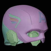 2012 Captain America Helmet 3D Print Model