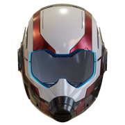 Ant Man Quantum Time Travel Helmet 3D Model