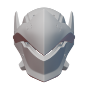 Genji Helmet 3D Model