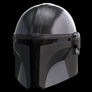 Star Wars The Mandalorian inspired Mandalorian helmet 3D-file for cosplay