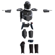 Star Wars The Mandalorian inspired Mandalorian armor, helmet and jetpack 3D-file for cosplay