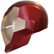 Iron Man model 51 prime helmet 3D Model