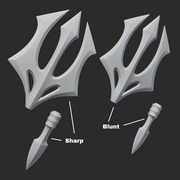 Aquaman Trident - Injustice 2 3D Print Model