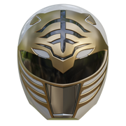 VEK3D White Ranger MMPR Helmet File