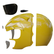 VEK3D Yellow Ranger MMPR Helmet File