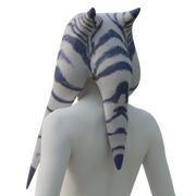 Ahsoka Armor & Lekku Set 3D Print Model