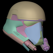 Early Concept First Order Stormtrooper 3D Print Model