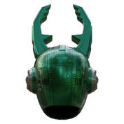 VEK3D Green Beetleborgs Helmet File
