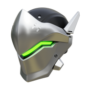 Genji Helmet 3D Model