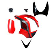 SPD Red Ranger Helmet - 3D File