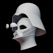 Darth Vader Helmet 3D Model