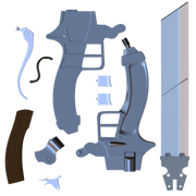 ODM gear sword 3D Model