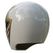 VEK3D White Ranger MMPR Helmet File