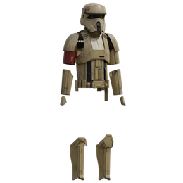 Star Wars Rogue One inspired Shoretrooper armor and helmet 3D-file for cosplay