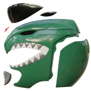 VEK3D Green Ranger MMPR Helmet File