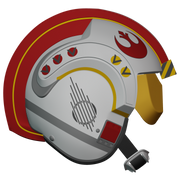 Rebel X-Wing Pilot Helmet 3D Print Model