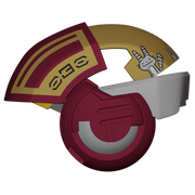 Sabine Pacer Agoyo Speeder Bike Helmet 3D Print Model