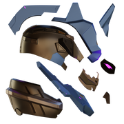 Gundam Vidar Helmet 3D Print Model