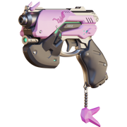 Overwatch D.VA Blaster 3D Print Model