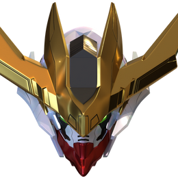 Gundam ASW-G-08 Barbatos Lupis rex 3D Model