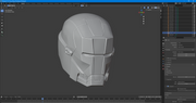 Ironman Mark 35 / 36 Red Snapper / Peacemaker Helmet 3D Print Model