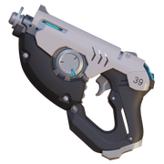 Overwatch Tracer Pulse Pistols 3D Print Model