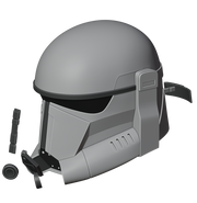Star Wars inspired Beskar/Mandalorian/Supercommando Trooper helmet 3D-file for cosplay
