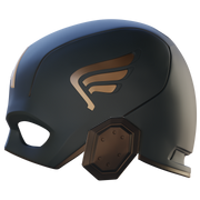 2012 Captain America Helmet 3D Print Model