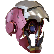 Iron Man MK5 helmet with motorization 3D Model
