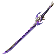 Genshin Impact Mistsplitter Reforged Sword 3D Print Model