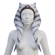 Ahsoka Armor & Lekku Set 3D Print Model