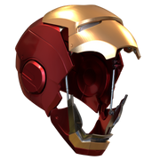 Motorized Walsh3D Ironman Mark 45B Helmet 3D Print Model