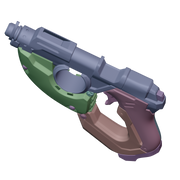 Overwatch Tracer Pulse Pistols 3D Print Model