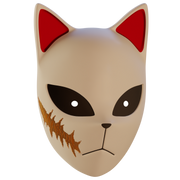 Sabito Mask 3D Model