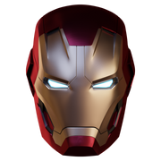 Ironman Mark 45 V2 Helmet 3D Print Model