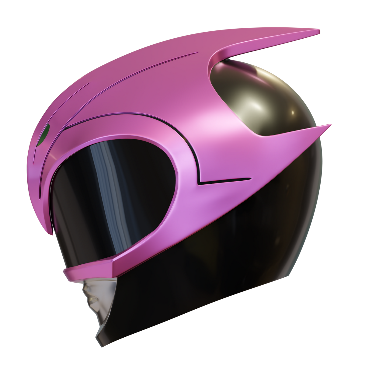 Ranger Slayer Helmet - 3D Print Model – Wireframe