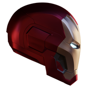 Ironman Mark 45 V2 Helmet 3D Print Model