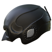VEK3D Black Noir Helmet File
