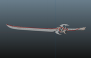 Genshin Impact Mistsplitter Reforged Sword 3D Print Model