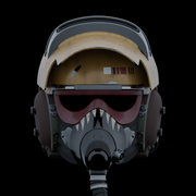 Concept inspired Bounty Hunter Pilot Helmet 3D-files for 3D printing