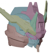 Gundam Vidar Helmet 3D Print Model