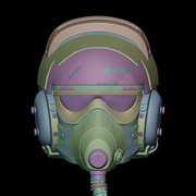 Concept inspired Bounty Hunter Pilot Helmet 3D-files for 3D printing