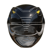 VEK3D Black Ranger MMPR Helmet File