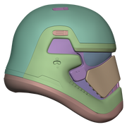 Episode VIII First Order Stormtrooper Helmet 3D Print Model