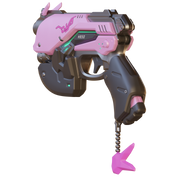 Overwatch D.VA Blaster 3D Print Model