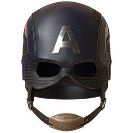 Captain America Helmet 3D Model