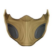 Mortal Kombat 1 Scorpion Mask 3D Print Model